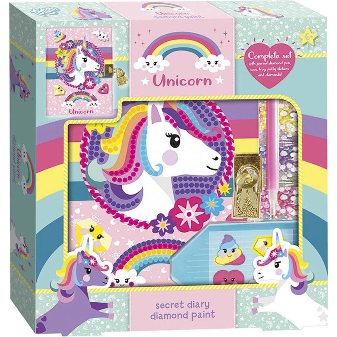 Totum Unicorn - Geheimes Tagebuch mit Schloss