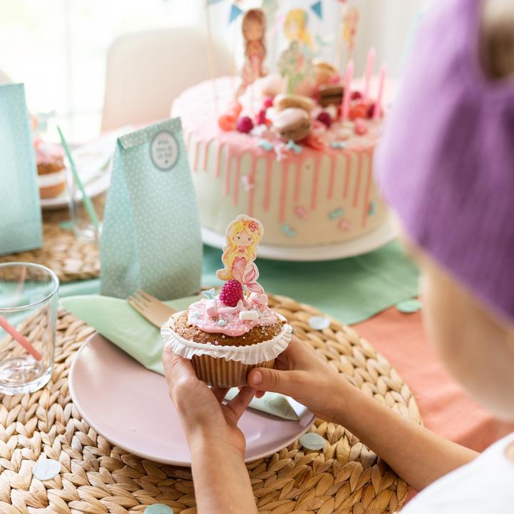 Actual product image Papierdrachen Cake topper (19 pcs.)