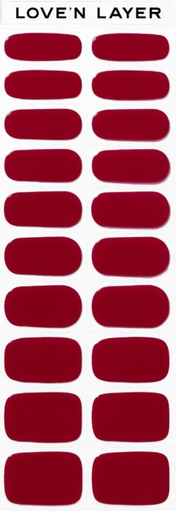 Produktbild Love'n Layer - Solid Burgundy Red (Burgunderrot, Farblack)