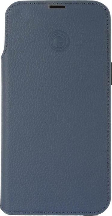 Mike Galeli Book-Cover Echtleder Marc tiefblau (Apple iPhone 17 Pro)