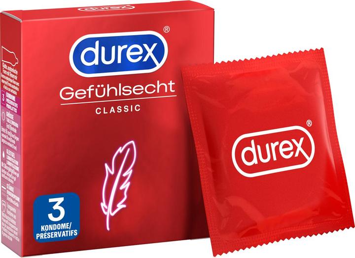 Produktbild Durex Gefühlsecht Classic (3 Stk.)