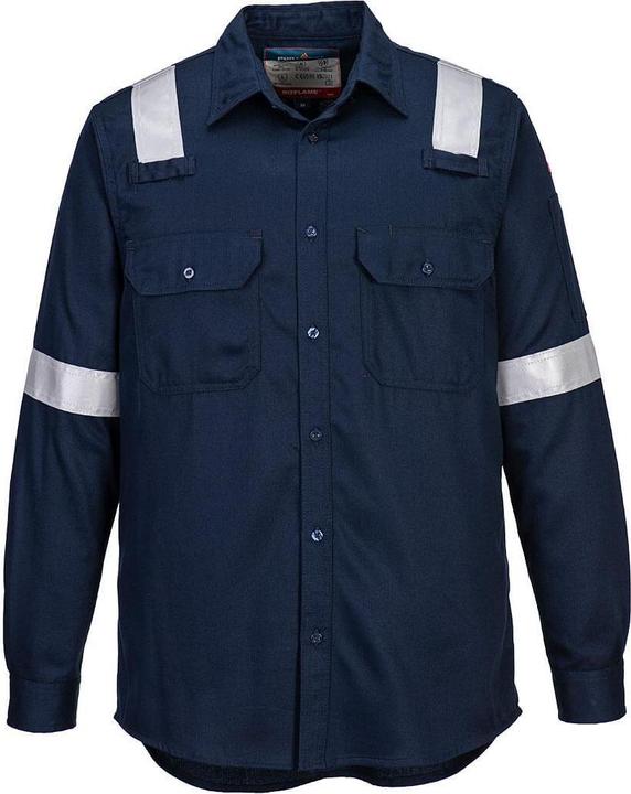 Actual product image Portwest Mens Bizflame Work Lightweight Shirt (XL)