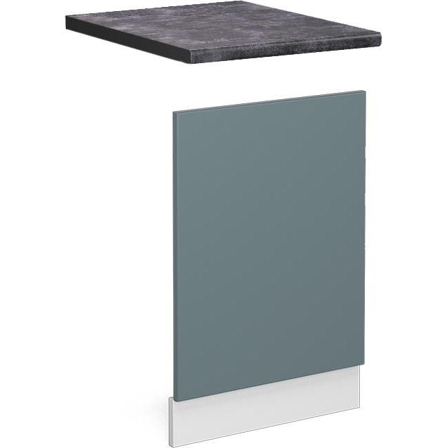 Vicco Frontblende R-Line, Geschirrspüler Zubehör, Blau