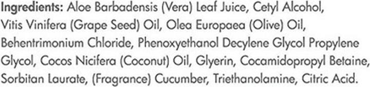 Produktbild Curaloe Aloe Vera Hair Conditioner 80% Pure Organic Aloe Enriched with Coconut Oil Grape Seed Oil an