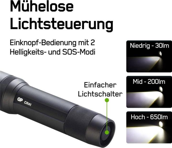 Produktbild GP Discovery GP Discvery CR41 (13.50 cm, 650 lm)