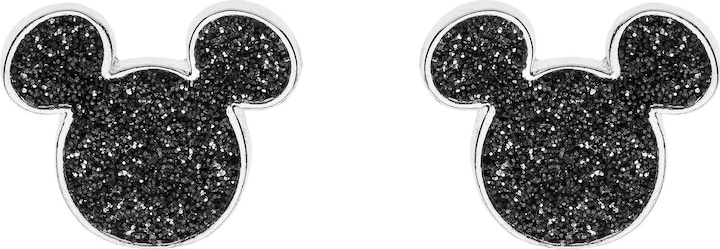 Disney Ohrstecker Mickey Mouse, 925 Sterling Silber (925er Silber)