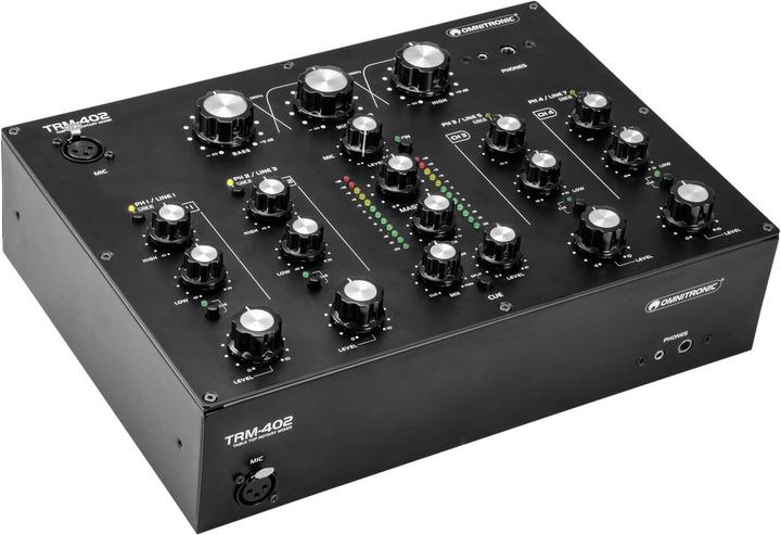 Actual product image Omnitronic Set TRM-402 + Case (Studio- and Livemixer)