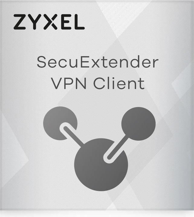 Actual product image Zyxel SecuExtender, IPSec VPN WINDOWS Client 1 License (1 Devices, 36 months)