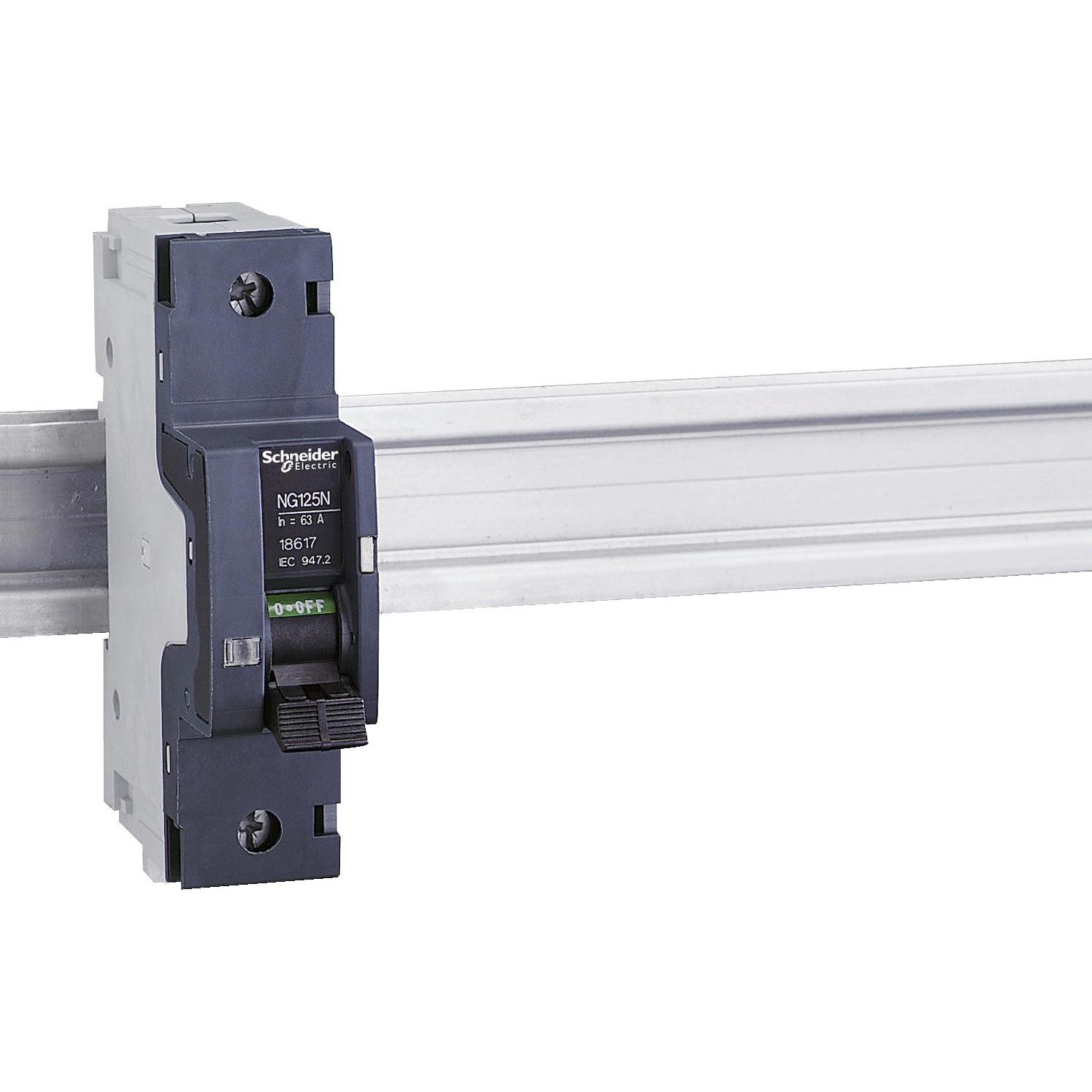 Schneider Electric, Schutzschalter, Leistungsschalter NG125N, 1P, 25A, C- 18613