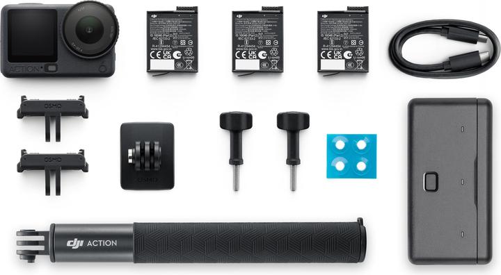 DJI Osmo Action 6 Adventure Combo (60p, Bluetooth, WLAN)