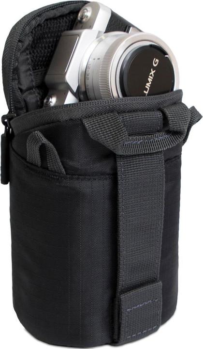 Actual product image Crumpler Drewbob Camera Pouch 200 (Black / Black Anthracite) (Camera bag)