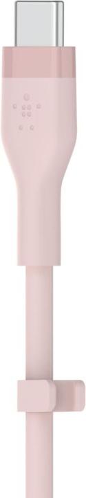 Actual product image Belkin USB-C USB Cable - Lightning 2m Pink (CAA009BT2MPK) (2 m)