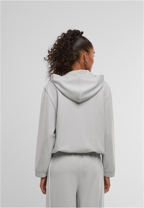 Produktbild Urban Classics Ladies Scuba Zip Hoodie lightasphalt S (S)
