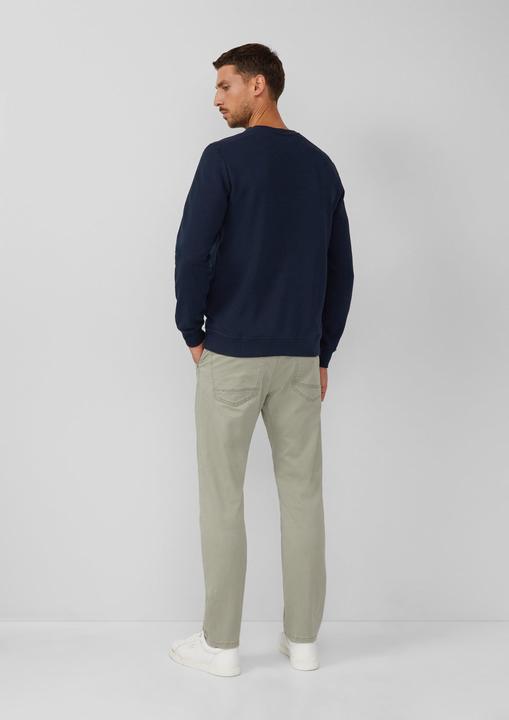 Produktbild s.Oliver Sweatshirt Sweatshirt aus Baumwollmix mit Crew Neck (S)