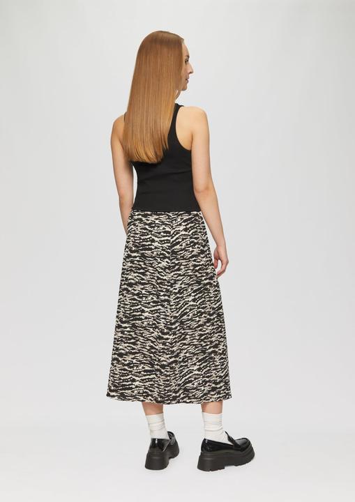 Produktbild S.Oliver T-Shirt Ripptop mit Spitze am Ausschitt (S)