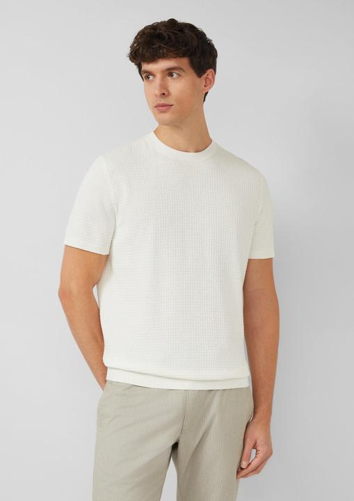 Image du produit s.Oliver Strickpullover aus Baumwoll-Leinen-Mix (XXL)