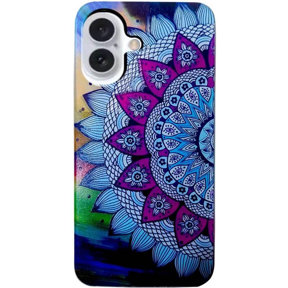 Thumbnail - Cover-Discount iPhone 16 - Cover Handyhülle mit stilvollem Motiv (Apple iPhone 16), Smartphone Hülle, Mehrfarbig