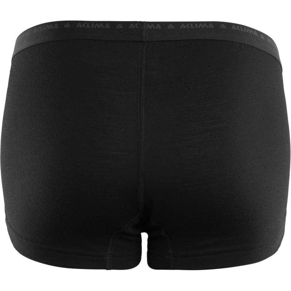 Thumbnail - Aclima, Damen, Funktionsunterhose, Lightwool Short (XL), Schwarz, XL