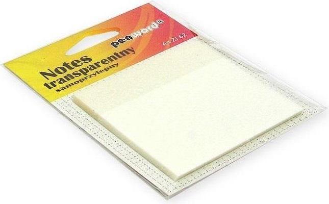 Produktbild Stickman Transparentes selbstklebendes Notizbuch 75x75mm 50K