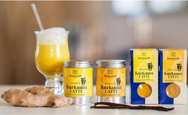 Actual product image Sonnentor Turmeric Latte Vanilla (60 g)