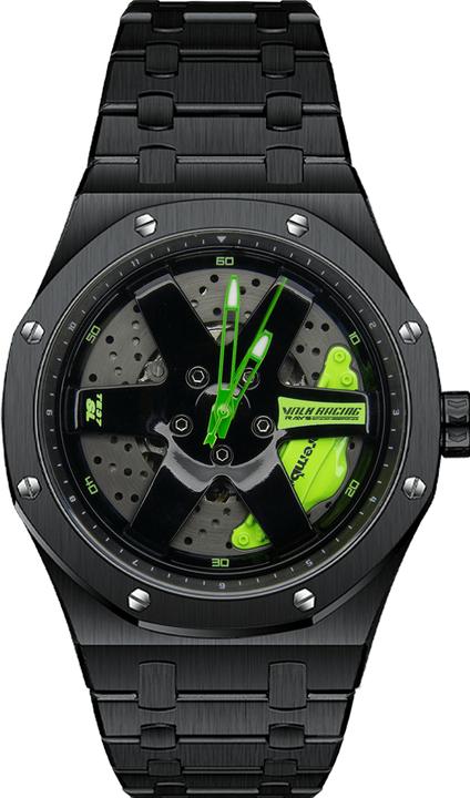 Produktbild 21cars TE37 AP Grün Edelstahl Automatic Non-Spin