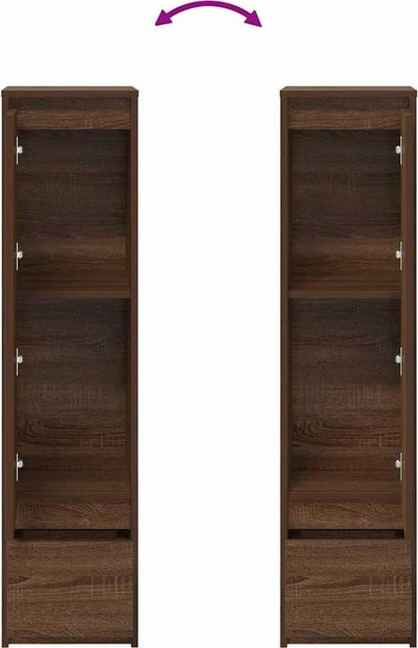 Image du produit vidaXL Highboard (29.50 x 34 x 119.50 cm)