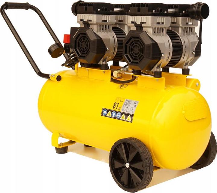 Actual product image Stanley SPRĘŻARKA BEZOLEJOWA WYCISZONA 50L/2,6KM/8BR (50 l)