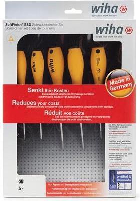 Produktbild Wiha ESD Schraubendreher-Set 5teili (TX)
