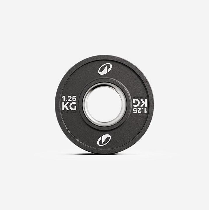 Corength Hantelscheibe mit Griff 1,25 kg Kautschuk