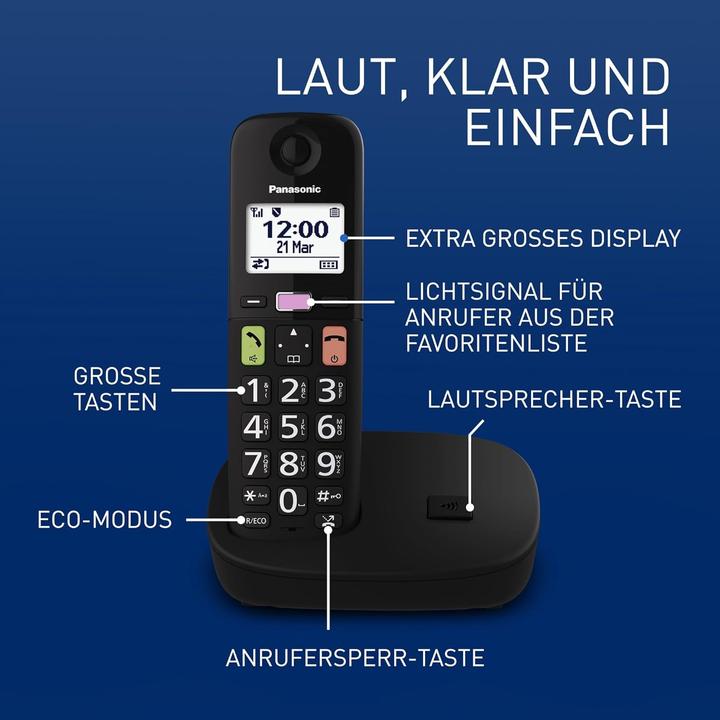 Image du produit Panasonic KX-TGU112EXB