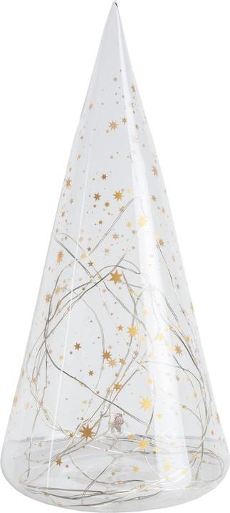 Produktbild Räder Glas-Weihnachtsbaum, XL, LED-Sterne, gold