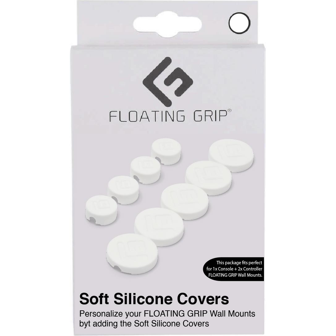 Thumbnail - Floating Grip Wall Mount Covers (White), Weiteres Gaming Zubehör, Weiss
