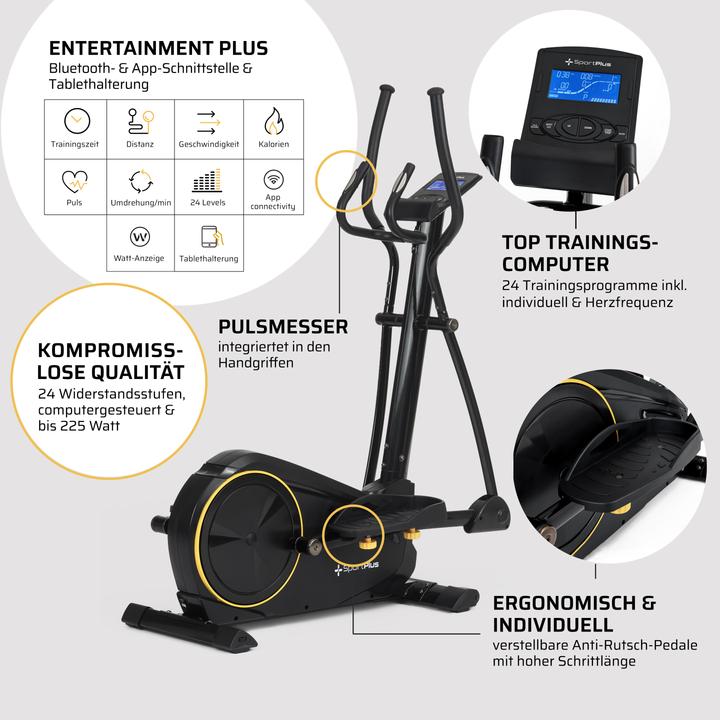 Produktbild Sportplus Crosstrainer Heimtrainer