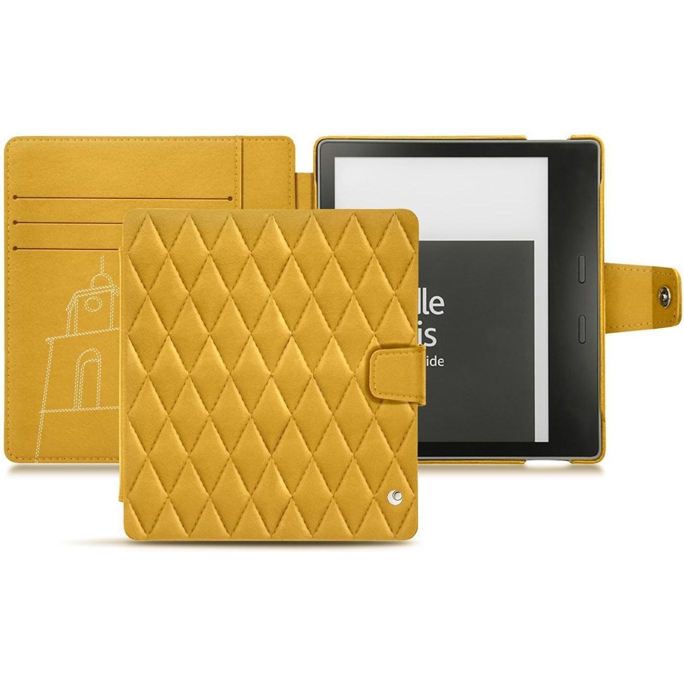 Thumbnail - Noreve Lederschutzhülle Wallet (Kindle Oasis (2019)), eReader Zubehör, Gelb