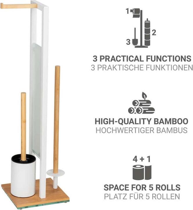 Actual product image Wenko Stand WC-Garnitur Rivalta