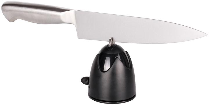 Image du produit Rosenstein & Söhne Aiguiseur de couteaux pour lames en acier avec pied à ventouse