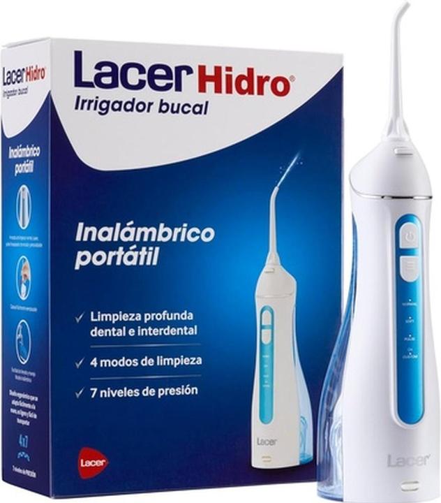 Immagine prodotto Lacer HIDRO Irrigatore orale portatile senza fili con pulizia interdentale rapida ed efficace 4 pulizia