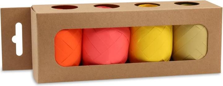 Image du produit Pattberg Ruban cadeau opaque mat 4 pièces de 1 cm chacune (4x)