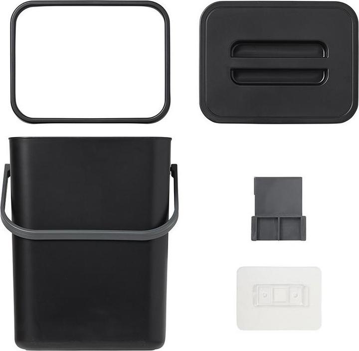 Actual product image ProPlus Abfalleimer mit Deckel 5L für Wohnwagen/Wohnmobil (5 l)