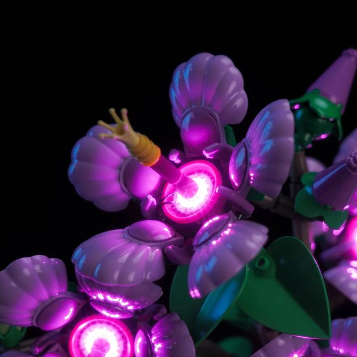 Image du produit BrickBling LED Licht Set für LEGO Hibiskus (10372)