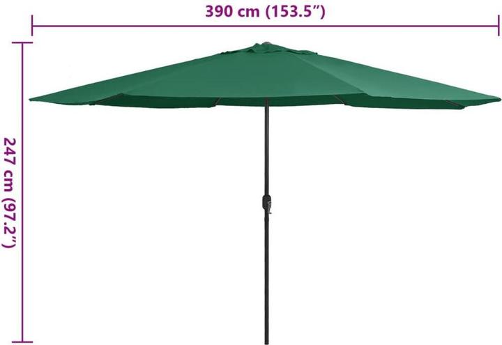Image du produit vidaXL Sonnenschirm (4 m)