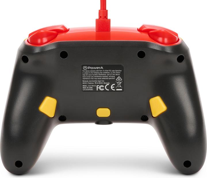 Produktbild PowerA Verbesserter kabelgebundener PowerA-Controller für Nintendo Switch - Oran Berry Pikachu (Switch)