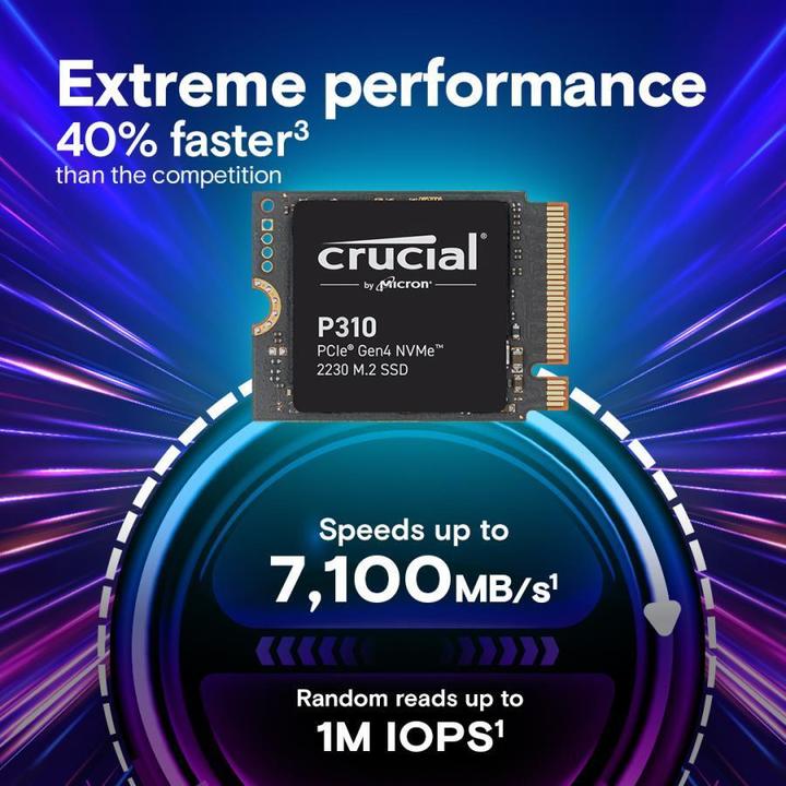 Produktbild Crucial P310 (500 GB, M.2 2280)