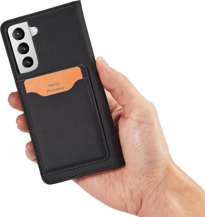 Immagine prodotto Hurtel Custodia per carte magnetiche per Samsung Galaxy S22 + (S22 Plus) Custodia per carte a portafoglio n (Samsung Galaxy S22+)