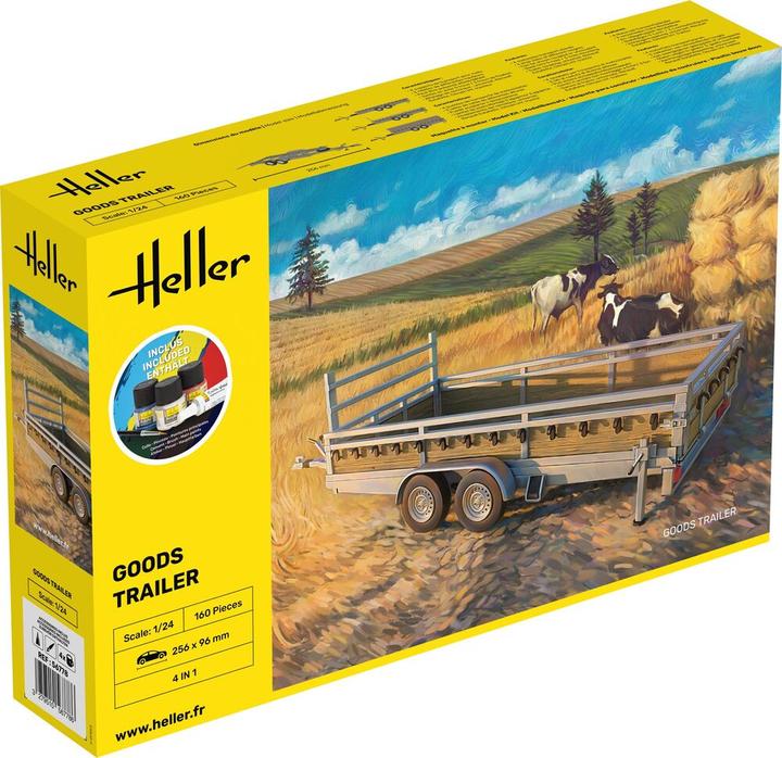 Actual product image Heller STARTER KIT Goods Trailer