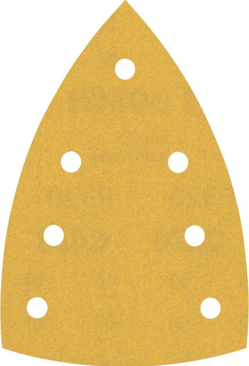 Actual product image Bosch Professional Zubehör Expert C470 Sandpaper with 7 holes for multi-sander, 100 x 150 mm, G 320, 10 pcs. (320)