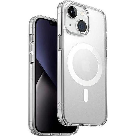 Uniq etui LifePro Xtreme iPhone 14 6,1" Magclick Charging przeźroczysty/frost clear (Apple iPhone 14), Smartphone Hülle,...