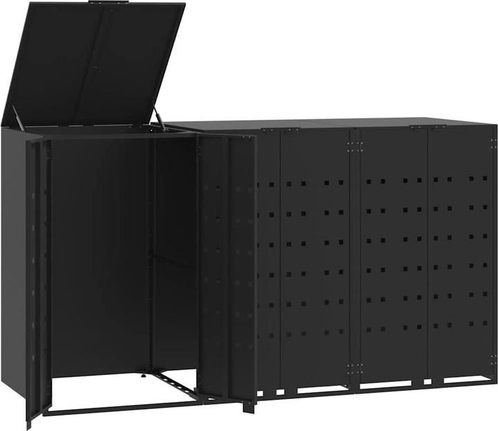 Image du produit vidaXL Mülltonnenbox