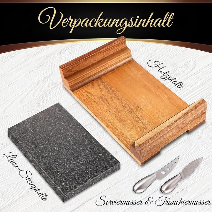 Actual product image Nutrichef Heisser Lavastein-Steingrill