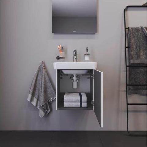 Actual product image Duravit Space-saving siphon 1 1/4" x 32 mm plastic wei 0050760000 (Tube siphon, 1 1/4")